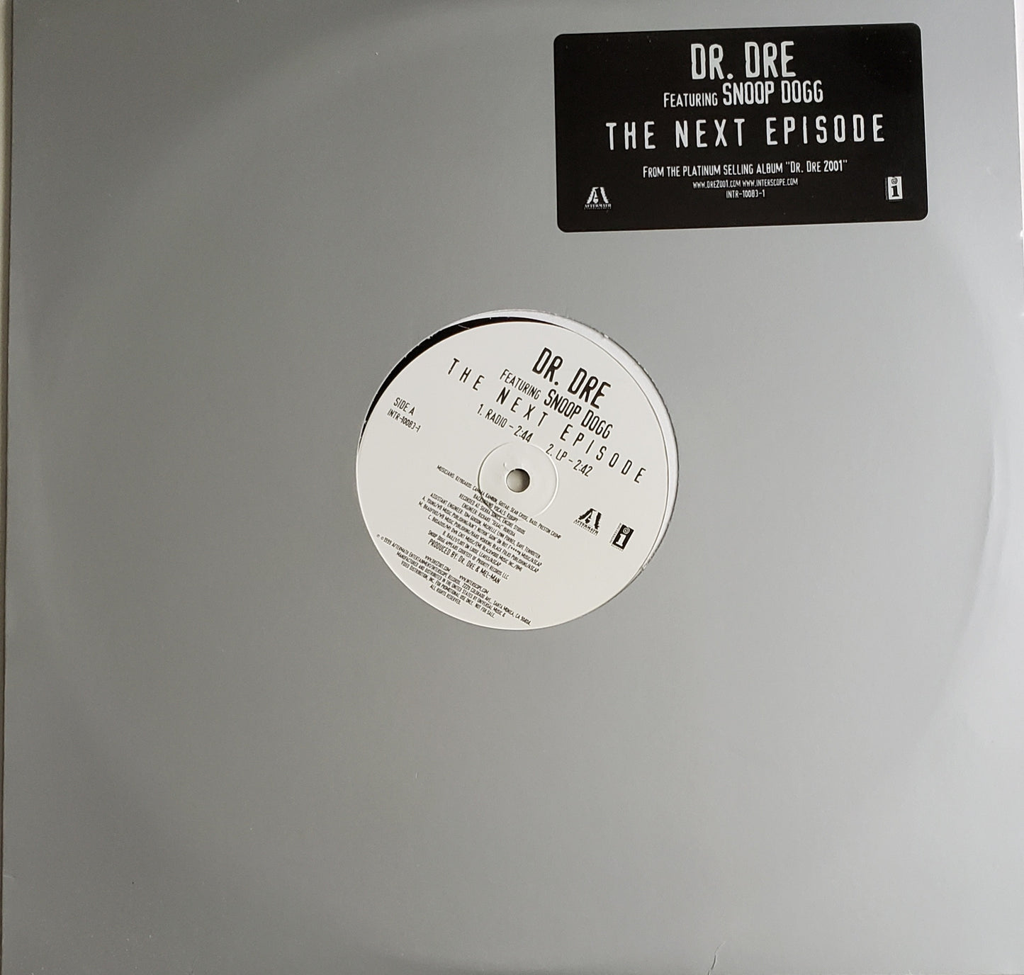 Dr. Dre Featuring Snoop Dogg–The Next Episode (12" Vinyl)