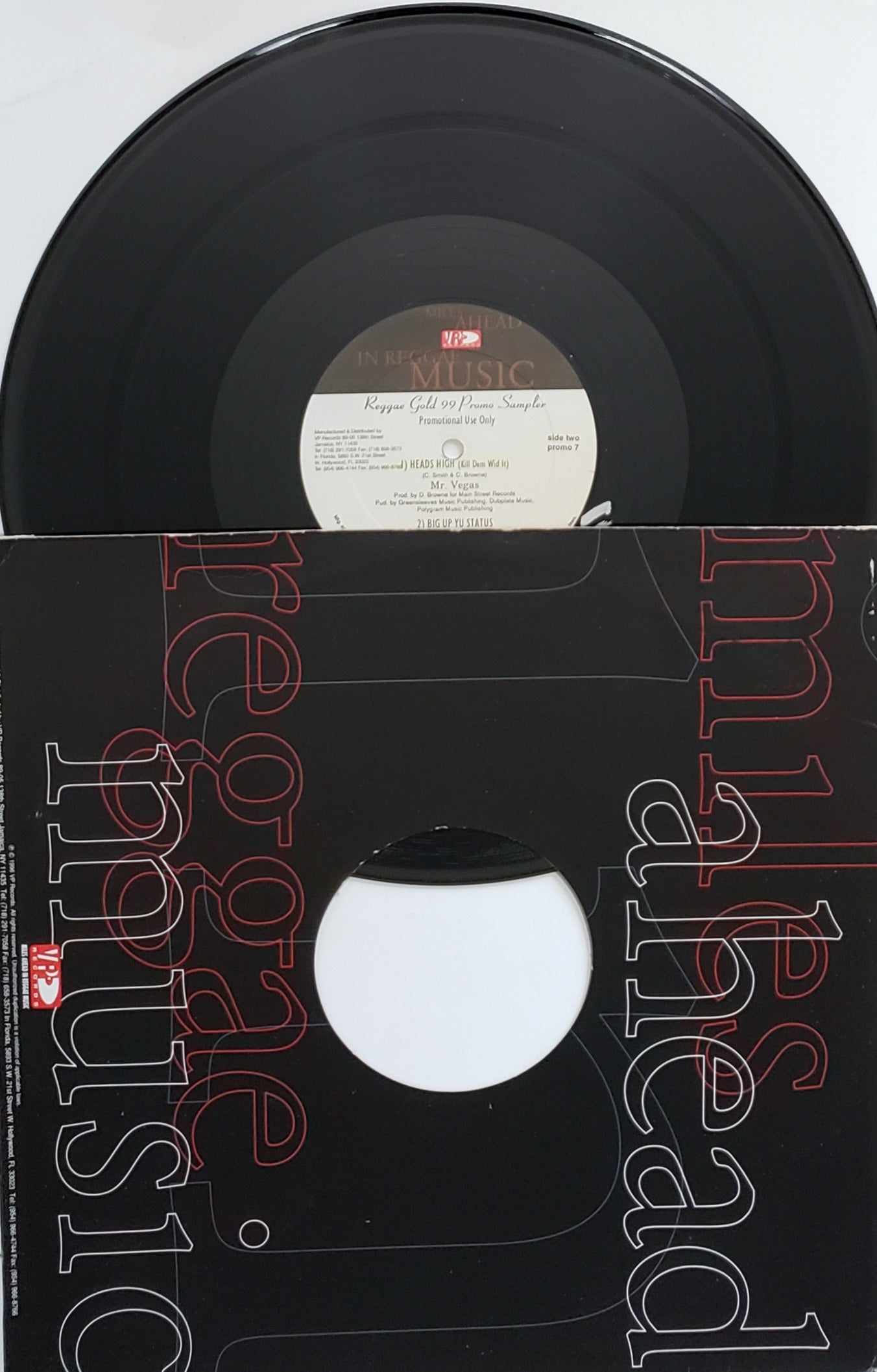 Reggae Gold 99 Promo Sampler Beanie Man/Sean Paul (12" Vinyl)