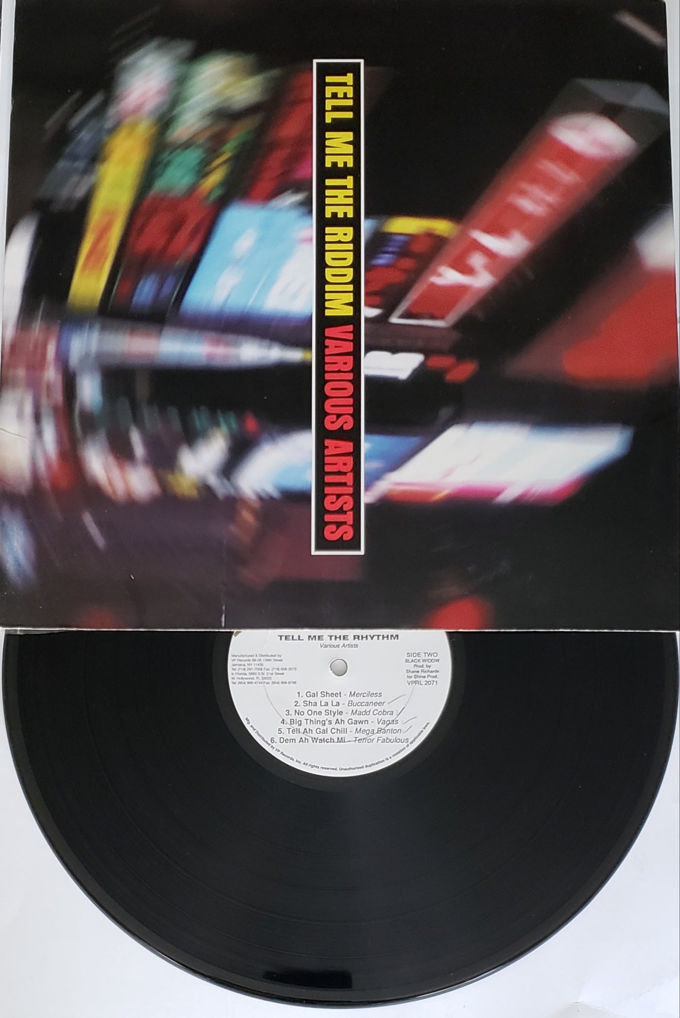Tell Me The Riddim Various Artists (Vinyl LP)Dancehall Reggae