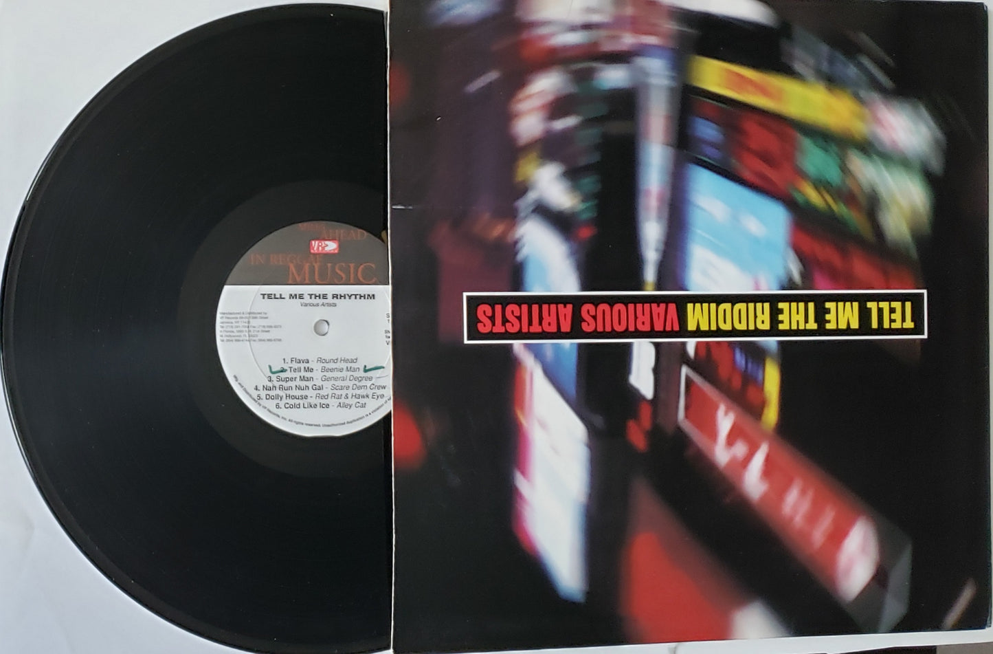Tell Me The Riddim Various Artists (Vinyl LP)Dancehall Reggae