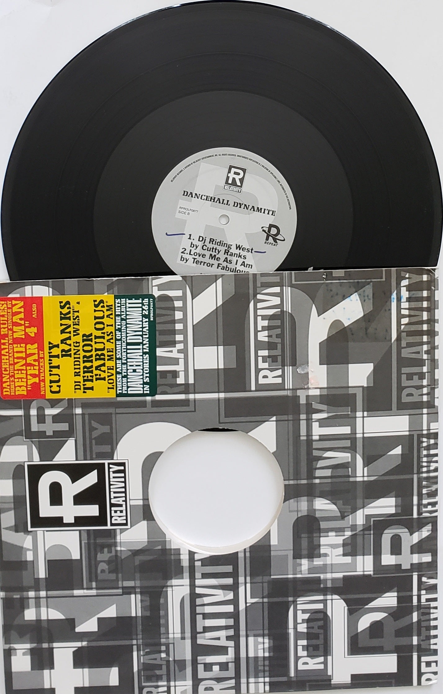Dancehall Dynamite:Year 4 Beenie Man/Cutty Ranks (12" Reggae Vinyl)