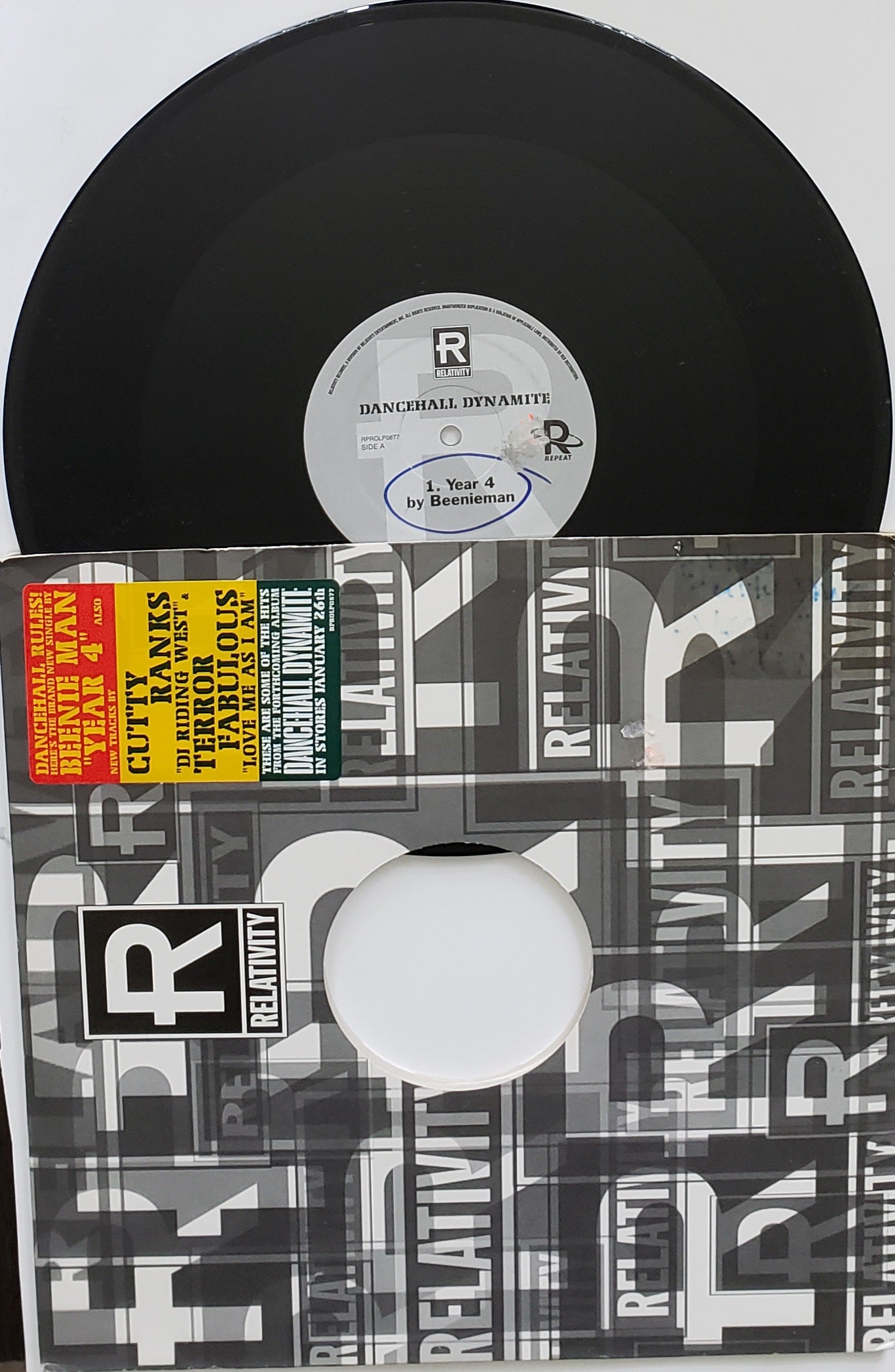 Dancehall Dynamite:Year 4 Beenie Man/Cutty Ranks (12" Reggae Vinyl)