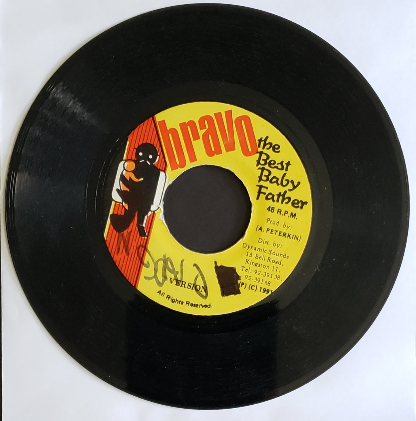 Ronnie Thwaites "Spanish Town Bridge" (7" Vinyl 45 RPM) Reggae