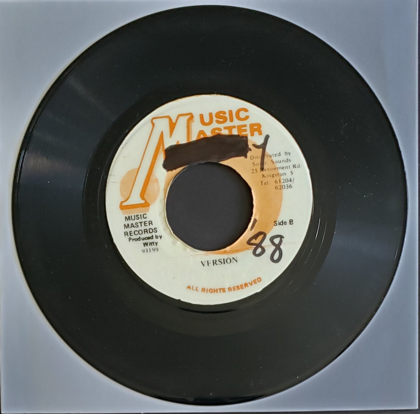 Audy Murphy "Pirating" (7" Vinyl 45 RPM) Vintage Reggae