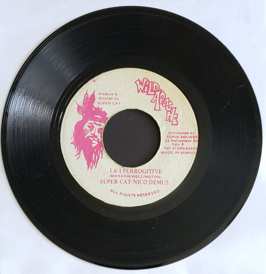 Super Cat /Nico Demus "I & I Perrogitive" (7" Vinyl ) Vintage Reggae