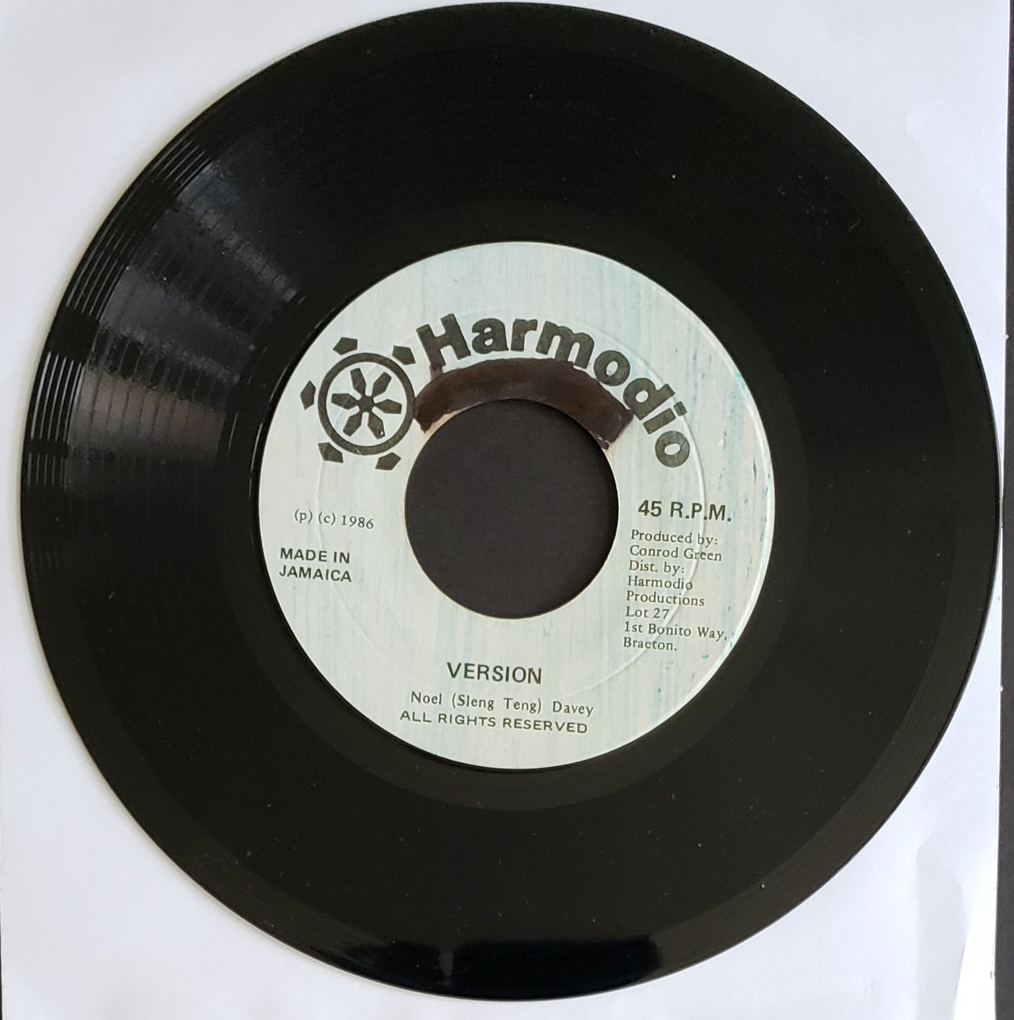 Dignitary Stylish – Jah Send Mi Come (7" Vinyl 45 RPM) Vintage Reggae