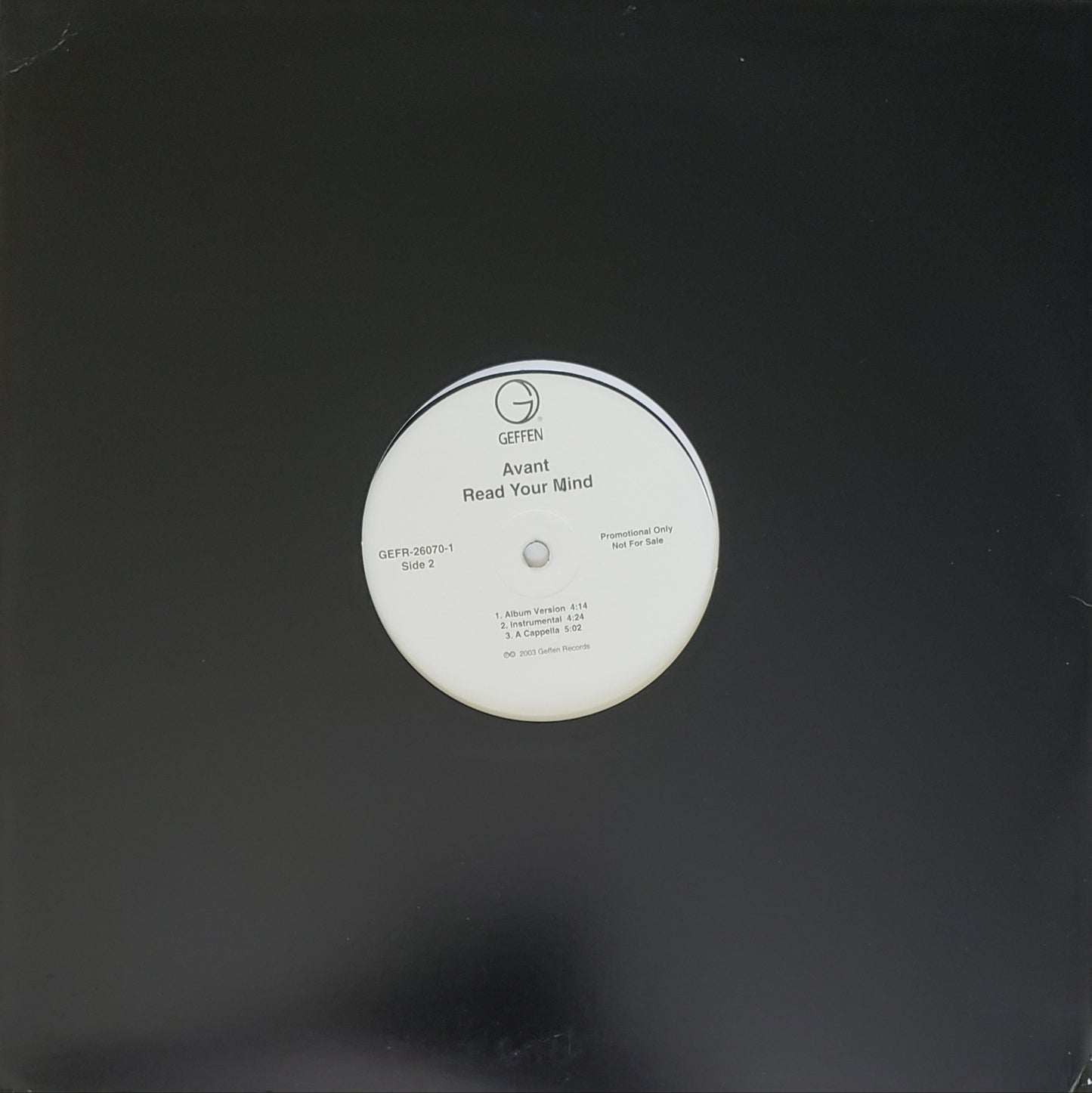 Avant "Read Your Mind Part II - The Remix" (12"Vinyl) RARE!!