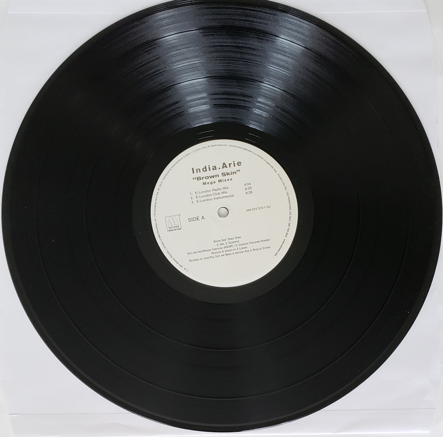 India.Arie – Brown Skin Mega Mixes (12" Vinyl)RARE!!