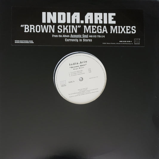 India.Arie – Brown Skin Mega Mixes (12" Vinyl)RARE!!