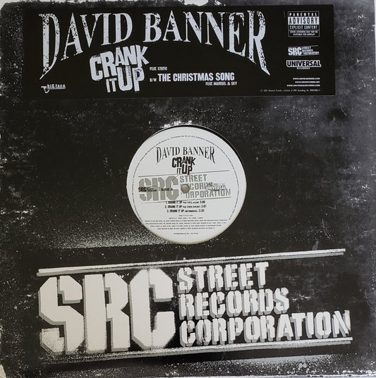 David Banner – Crank It Up / The Christmas Song (12" Vinyl}