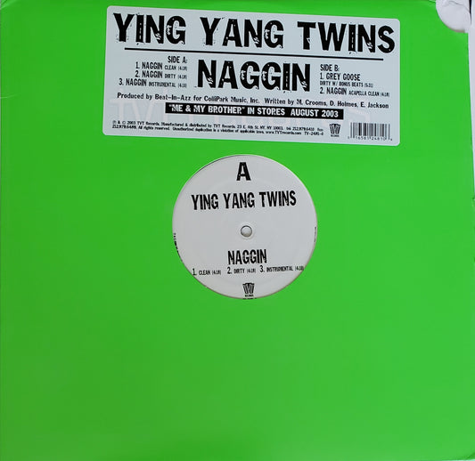 Ying Yang Twins – Naggin (12" Vinyl)