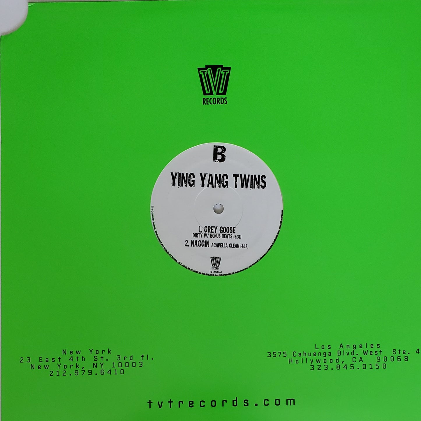 Ying Yang Twins – Naggin (12" Vinyl)