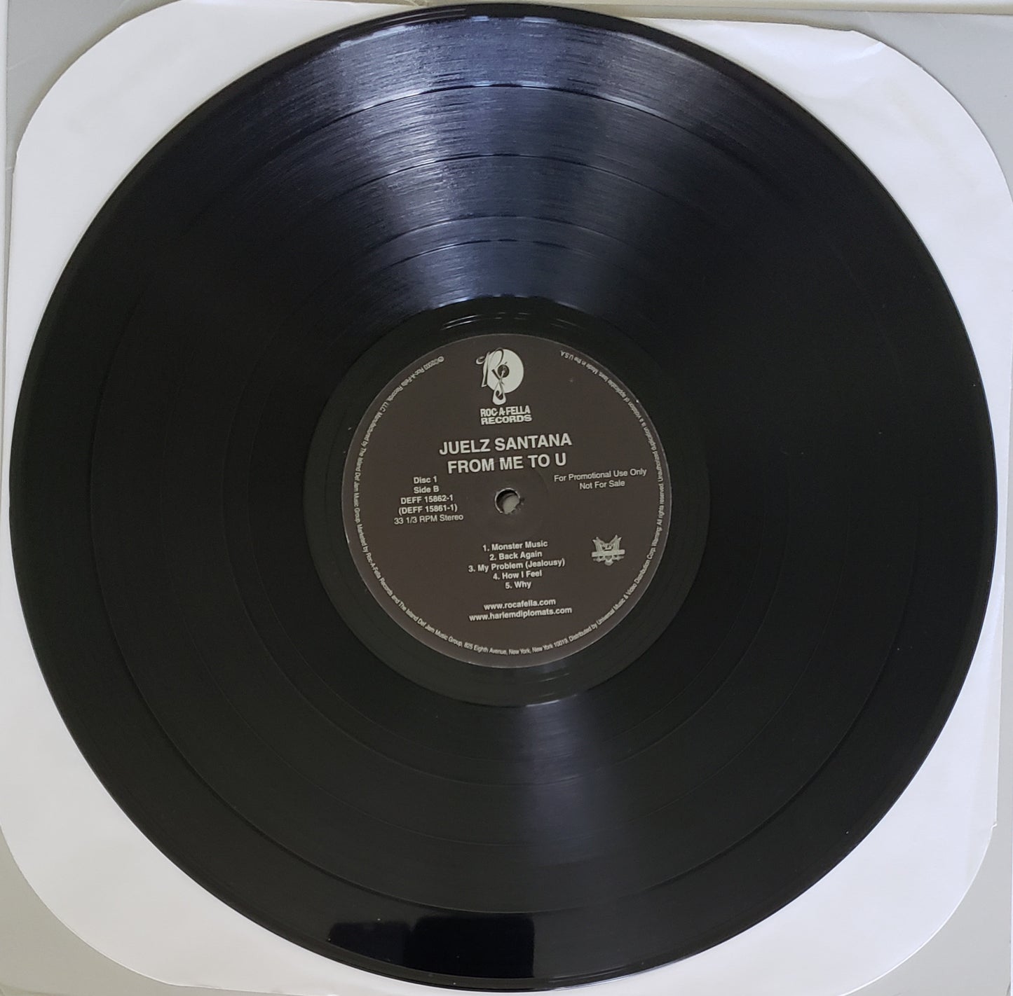 Juelz Santana – From Me To U (2X Vinyl LP Album) RARE!!