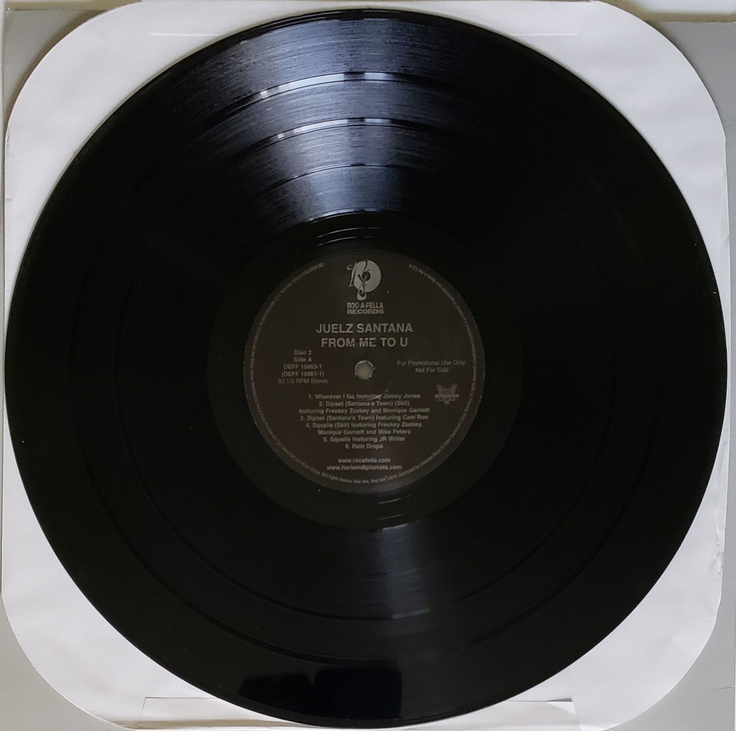 Juelz Santana – From Me To U (2X Vinyl LP Album) RARE!!