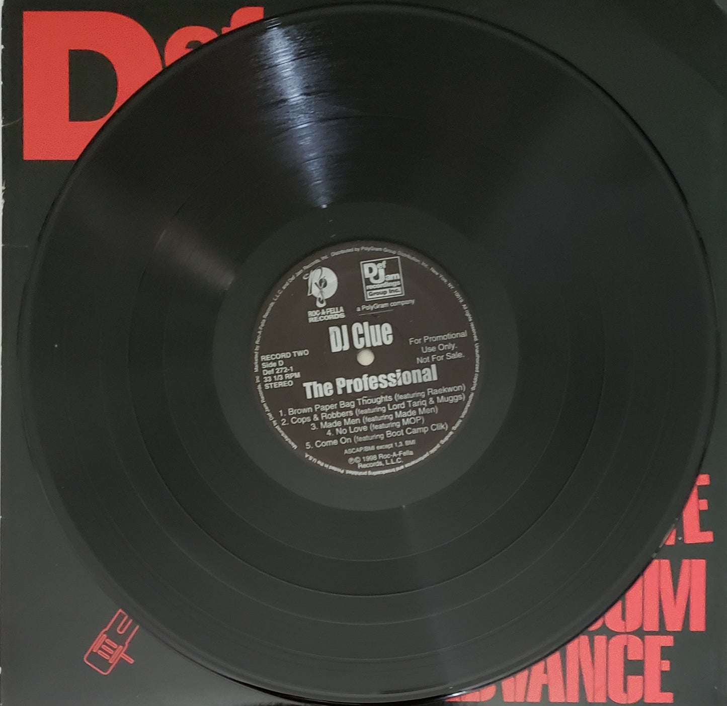DJ Clue – The Professional (2x VINYL - Clean) RARE!!