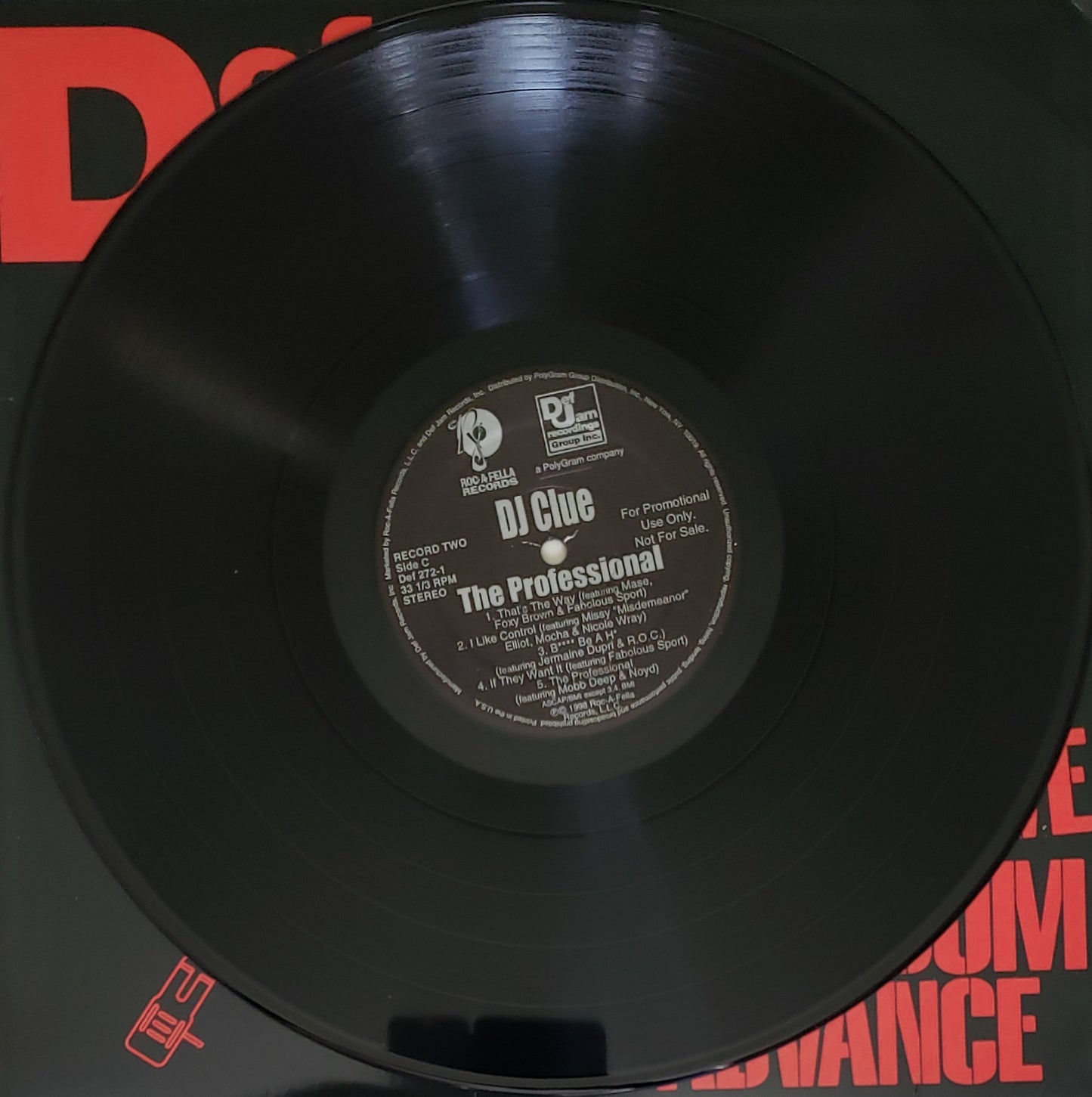 DJ Clue – The Professional (2x VINYL - Clean) RARE!!