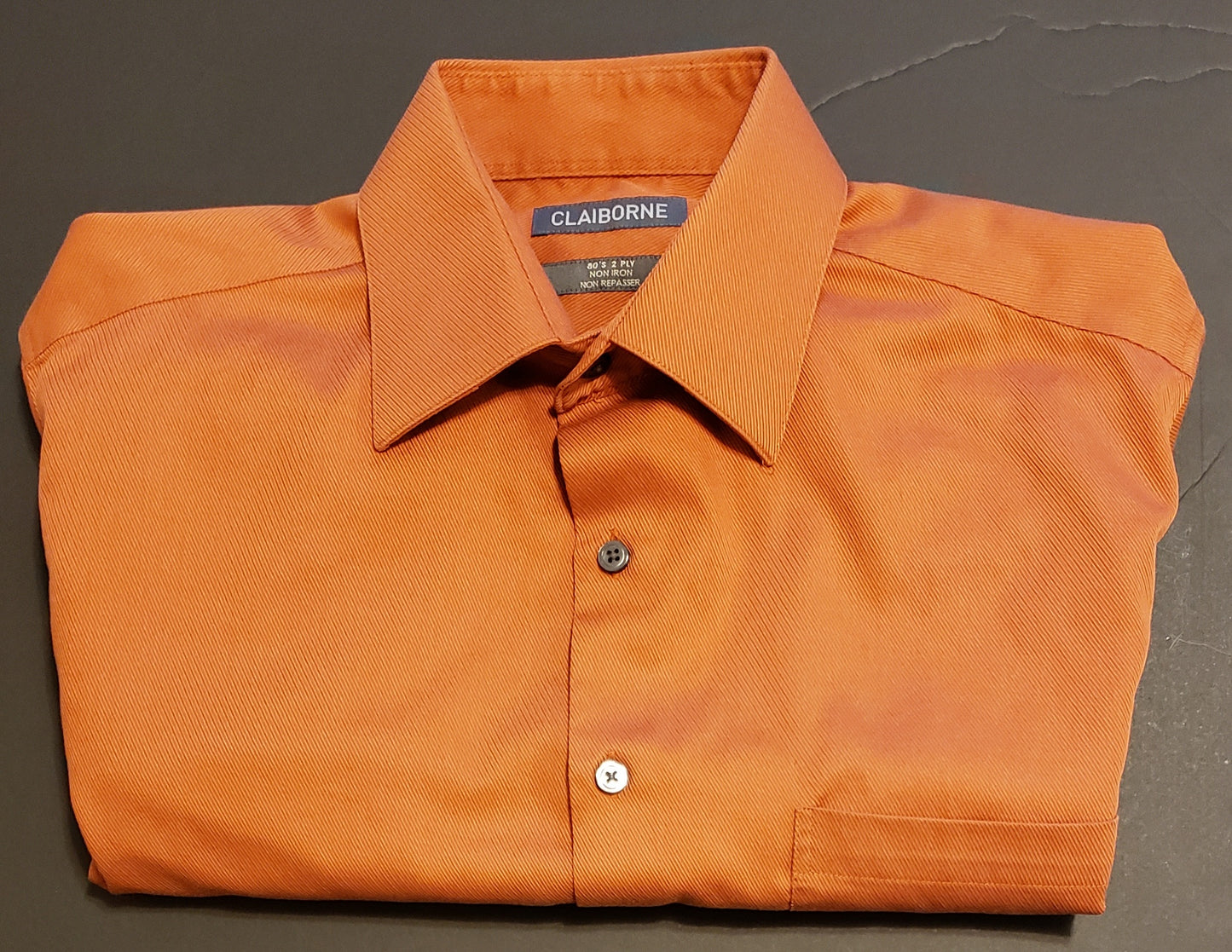 CLAIBORNE Men's Long Sleeve Dress Shirt (16-38/37)