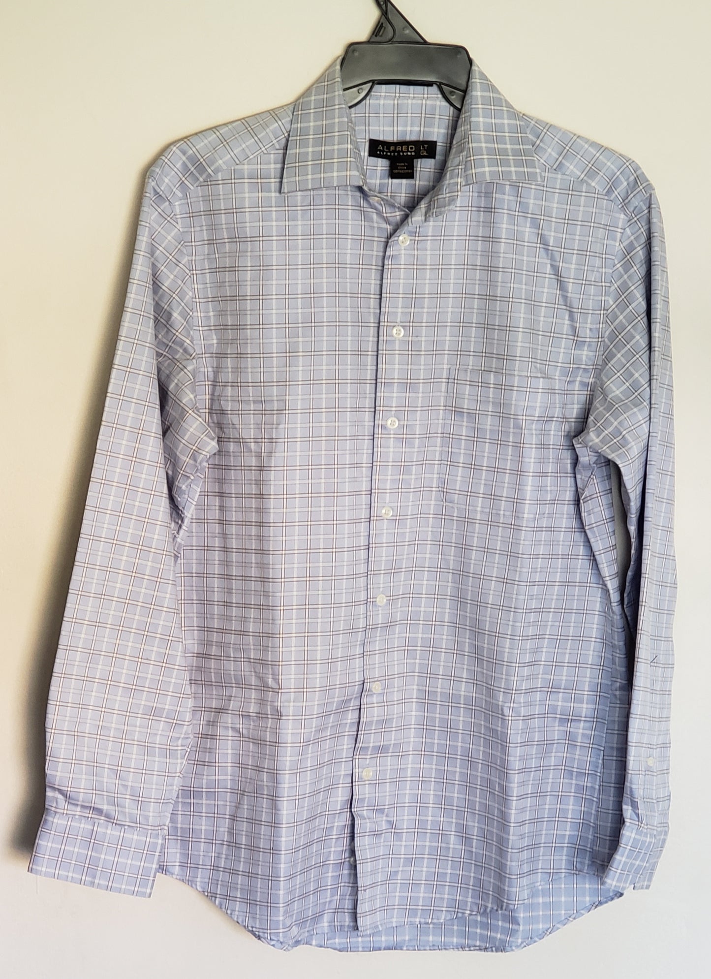 ALFRED SUNG Men's Long Sleeve Dress Shirt (LT-GL)