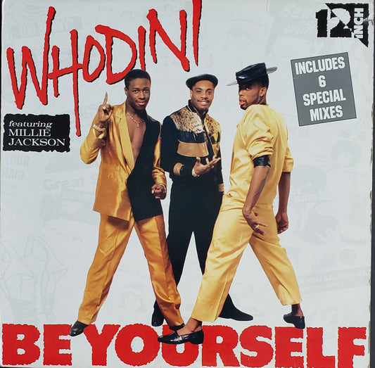 Whodini - Featuring Millie Jackson - Be Yourself (12" Vinyl) Vintage-RARE!!