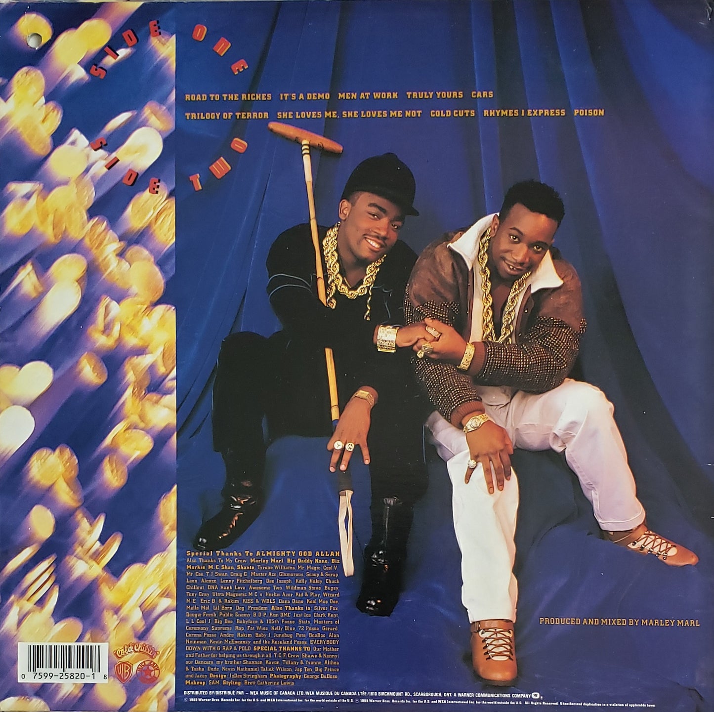 Kool G Rap & DJ Polo "Road To The Riches" (Vinyl LP) Vintage-Rare!!