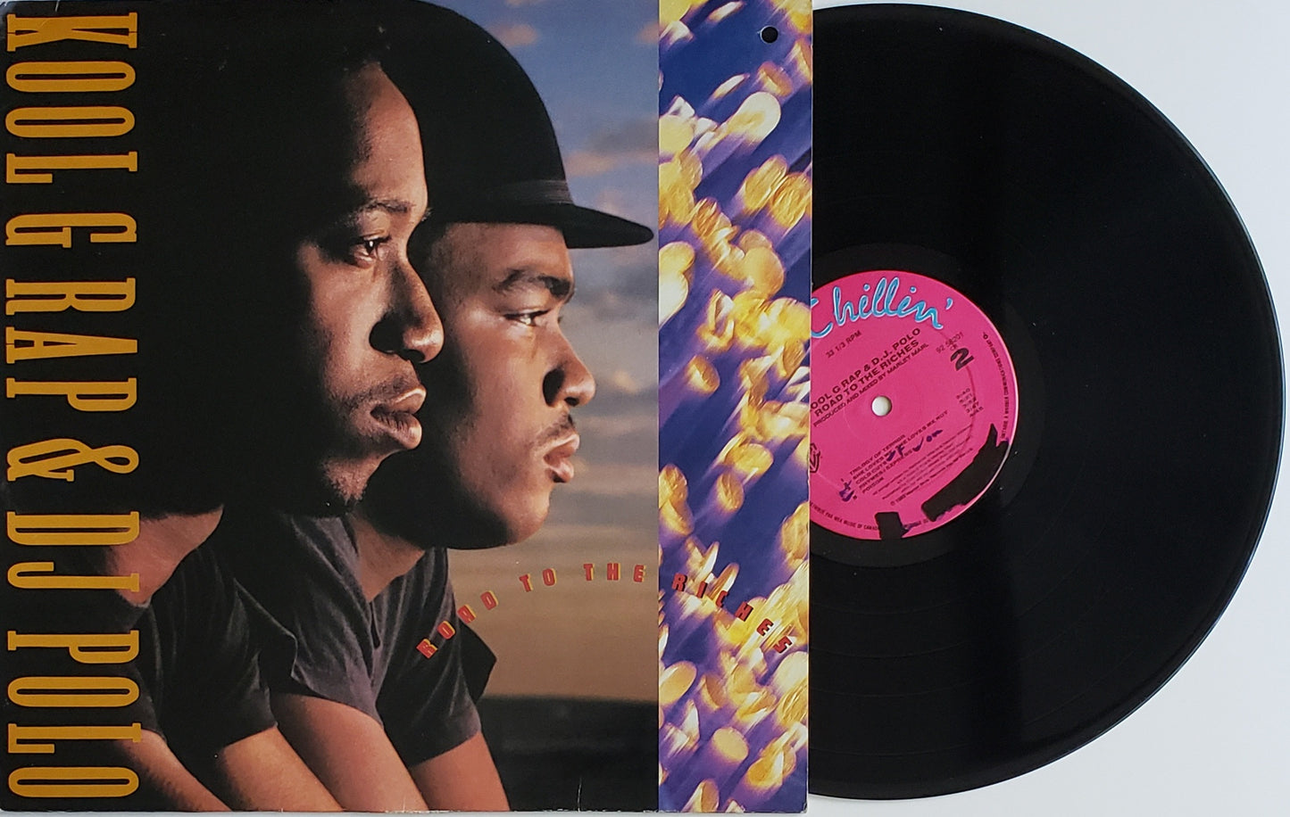 Kool G Rap & DJ Polo "Road To The Riches" (Vinyl LP) Vintage-Rare!!