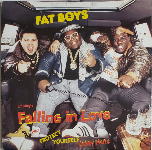 Fat Boys Falling In Love-Protect- Yourself / My Nuts (Medley) (12" Vinyl) Vintage