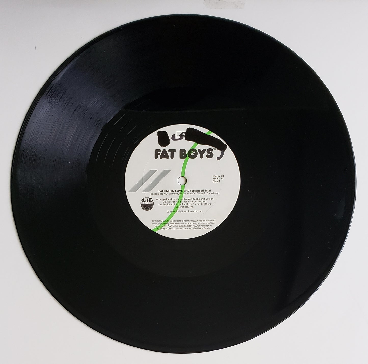 Fat Boys Falling In Love-Protect- Yourself / My Nuts (Medley) (12" Vinyl) Vintage