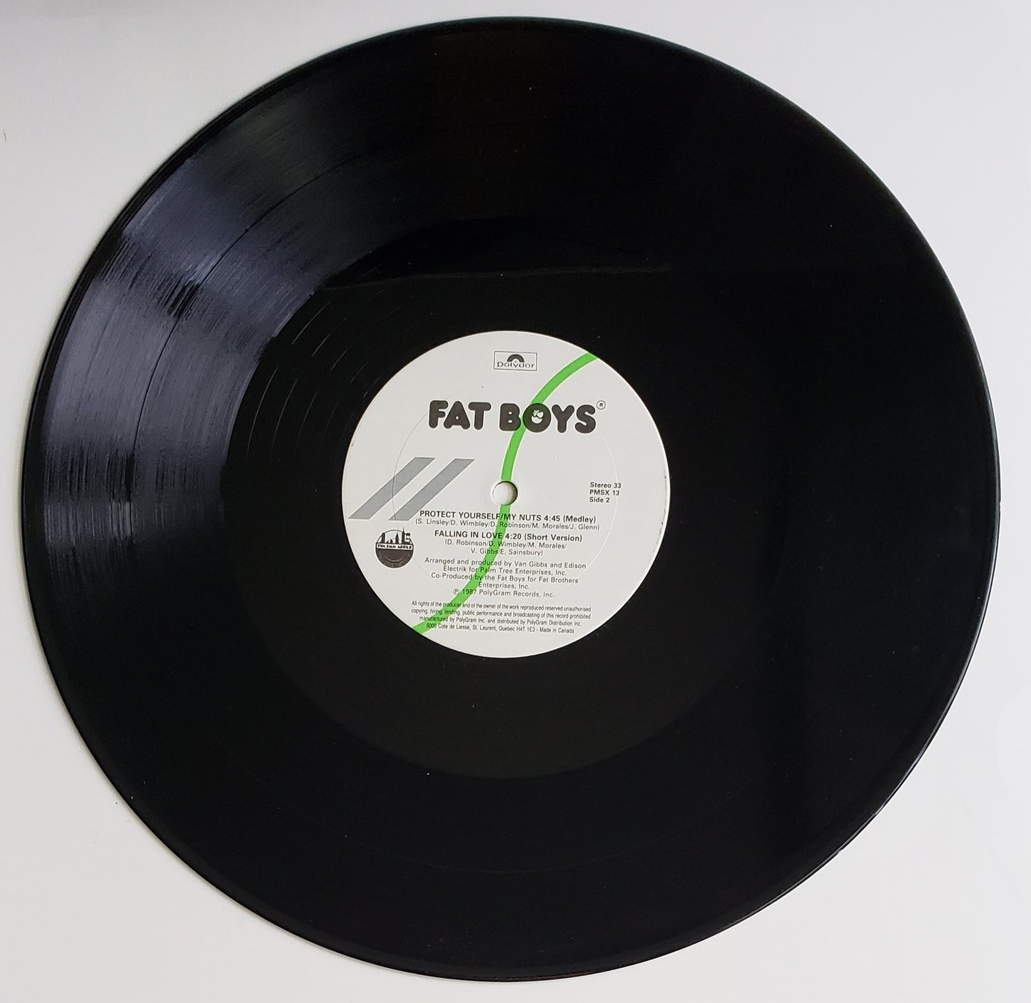 Fat Boys Falling In Love-Protect- Yourself / My Nuts (Medley) (12" Vinyl) Vintage