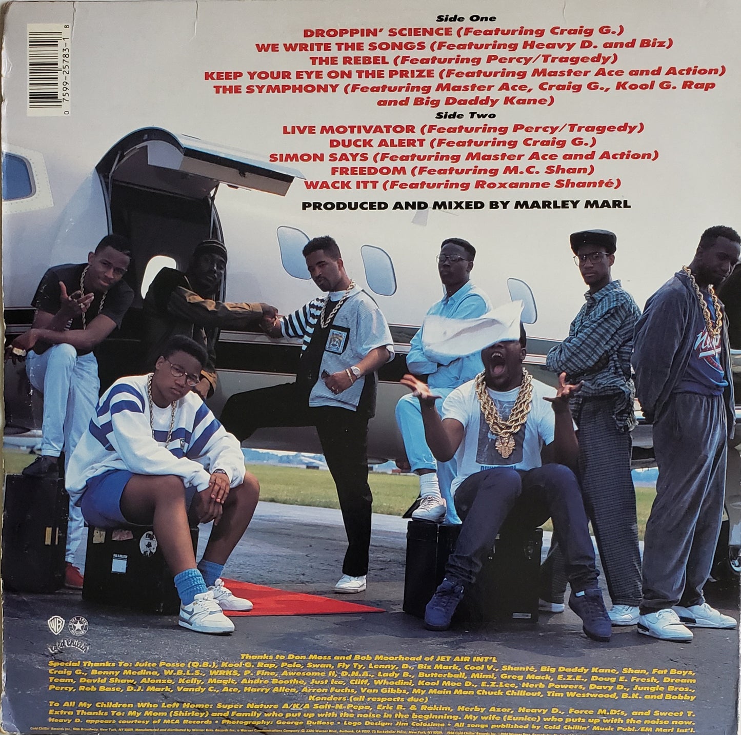 Marley Marl "In Control Volume 1" (Vinyl LP Album) Vintage-RARE!!