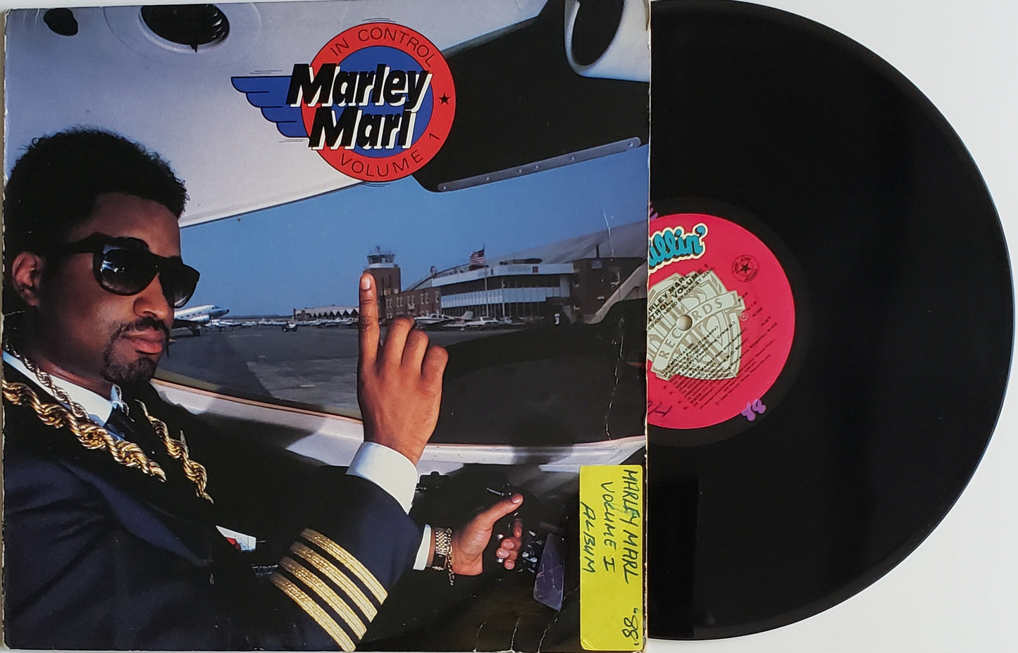Marley Marl "In Control Volume 1" (Vinyl LP Album) Vintage-RARE!!