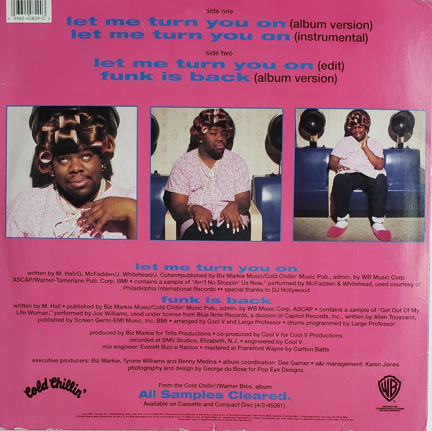 Biz Markie – Let Me Turn You On/Funk Is Back (12" Vinyl) Vintage