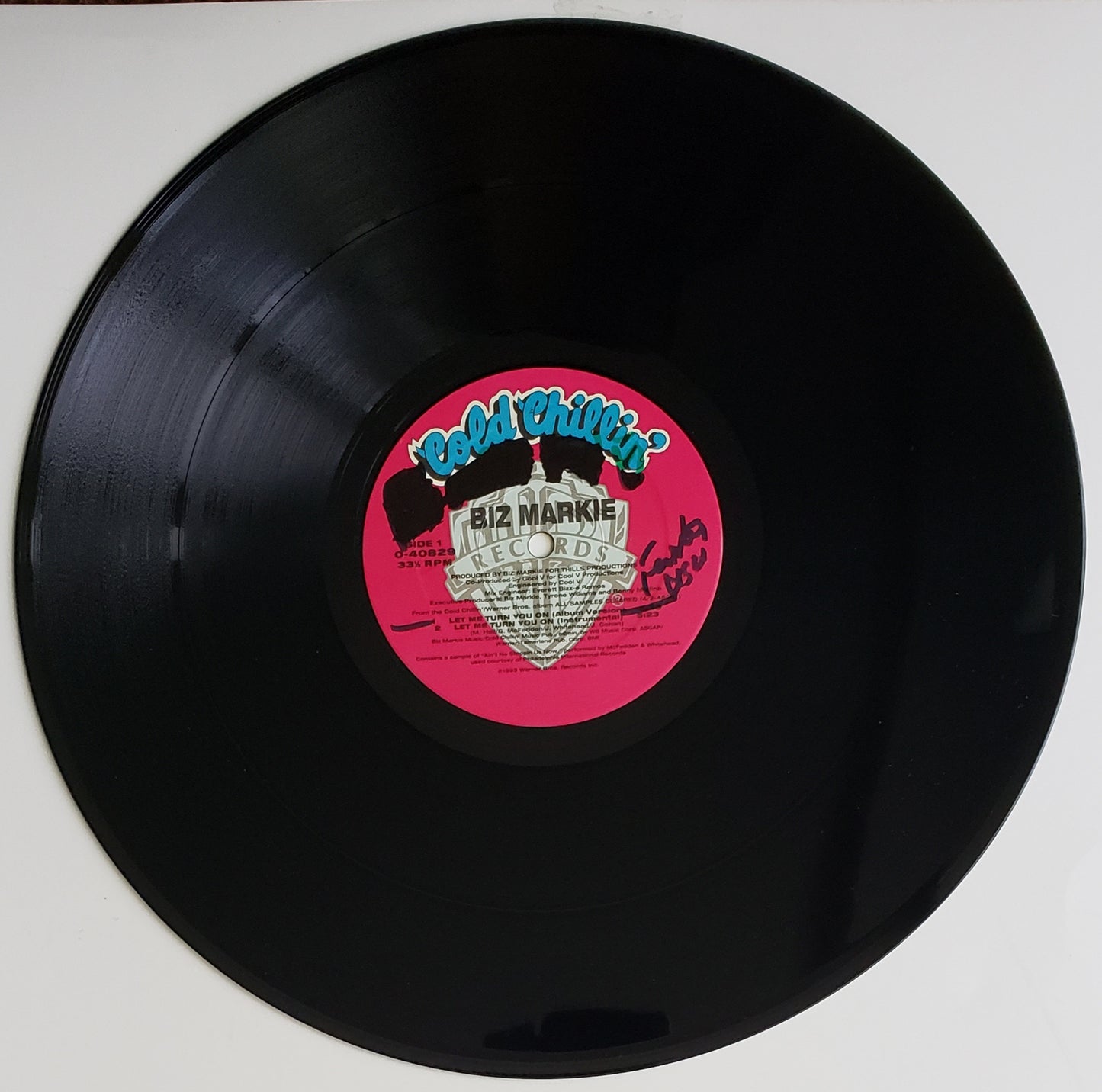 Biz Markie – Let Me Turn You On/Funk Is Back (12" Vinyl) Vintage