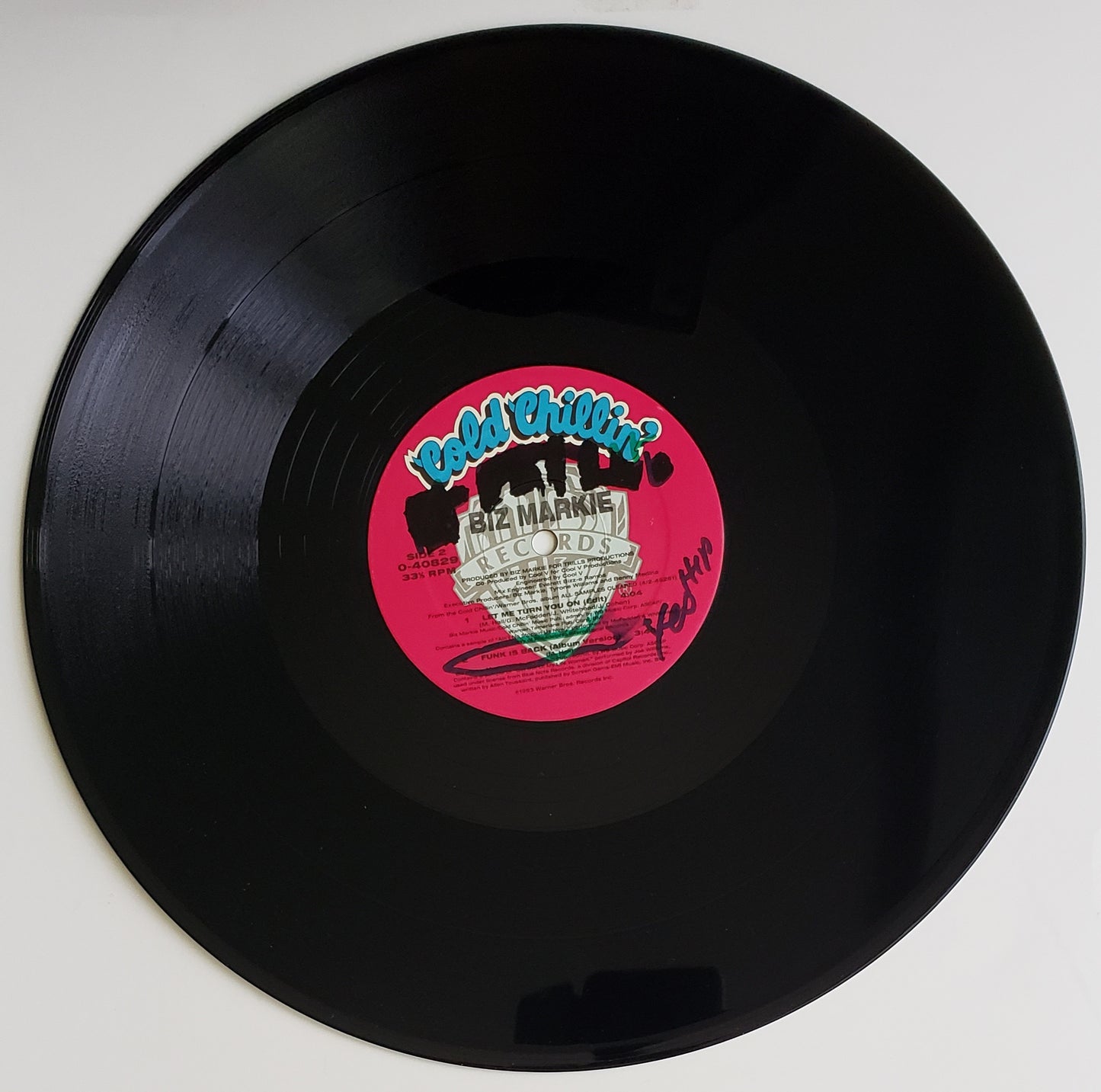 Biz Markie – Let Me Turn You On/Funk Is Back (12" Vinyl) Vintage