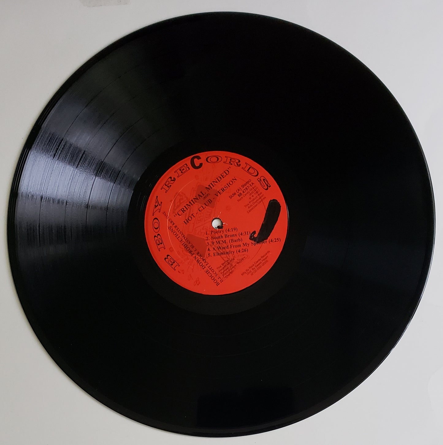Boogie Down Productions – Criminal Minded (Vinyl LP Album) Vintage-ORIGINAL!!