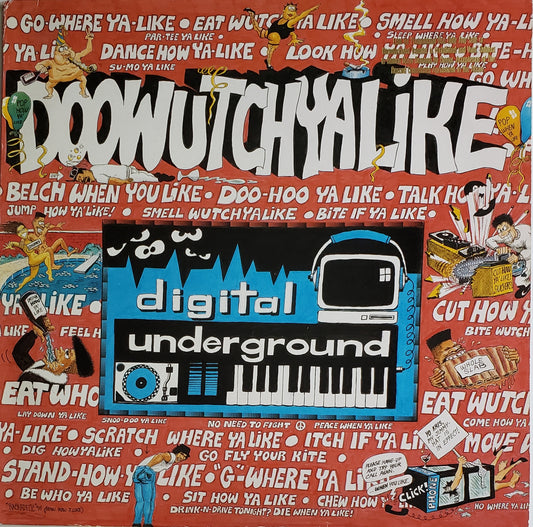 Digital Underground- Doowutchyalike/Hip-Hop Doll (12" Vinyl) Vintage-ORIGINAL-RARE!!