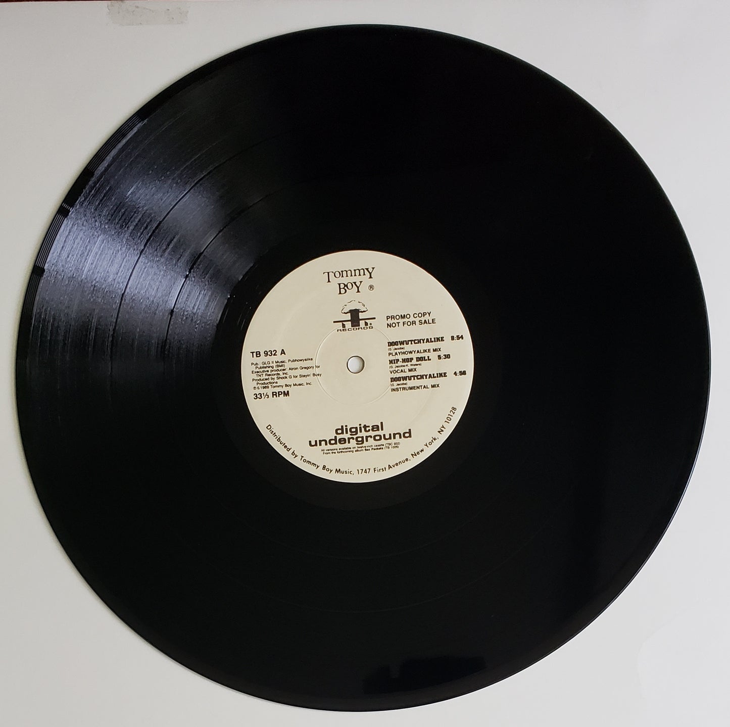Digital Underground- Doowutchyalike/Hip-Hop Doll (12" Vinyl) Vintage-ORIGINAL-RARE!!