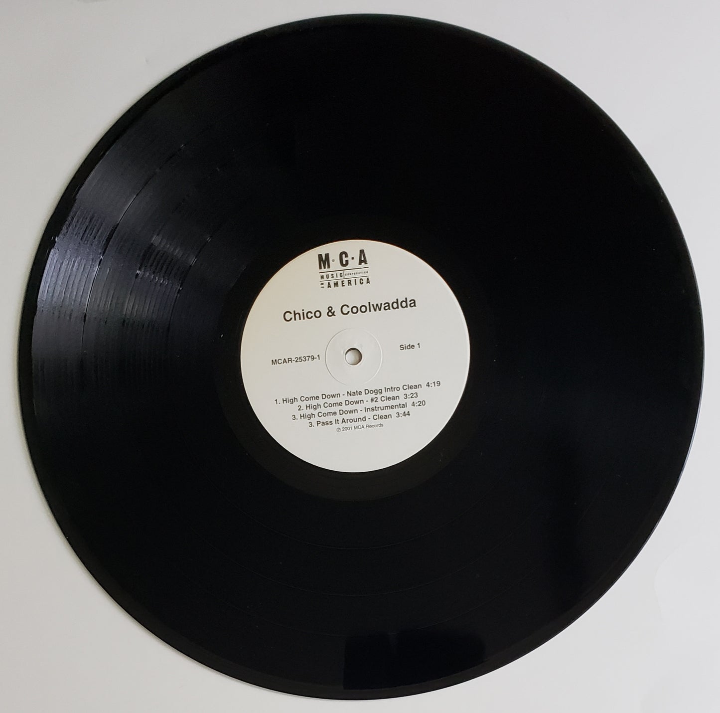 Chico & Coolwadda Feat. Nate Dogg "High Come Down/Pass It Around"(12' Vinyl)