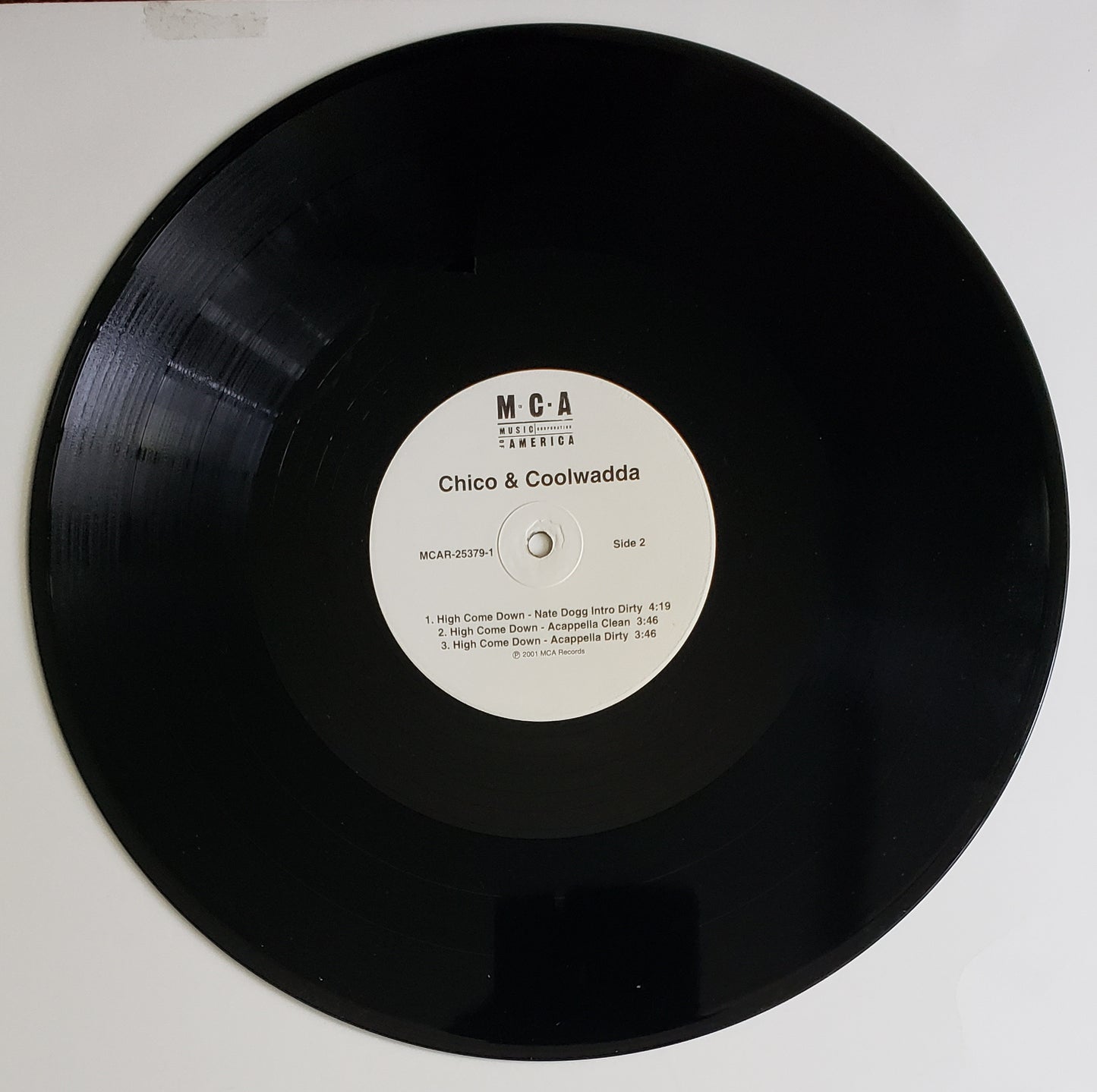 Chico & Coolwadda Feat. Nate Dogg "High Come Down/Pass It Around"(12' Vinyl)