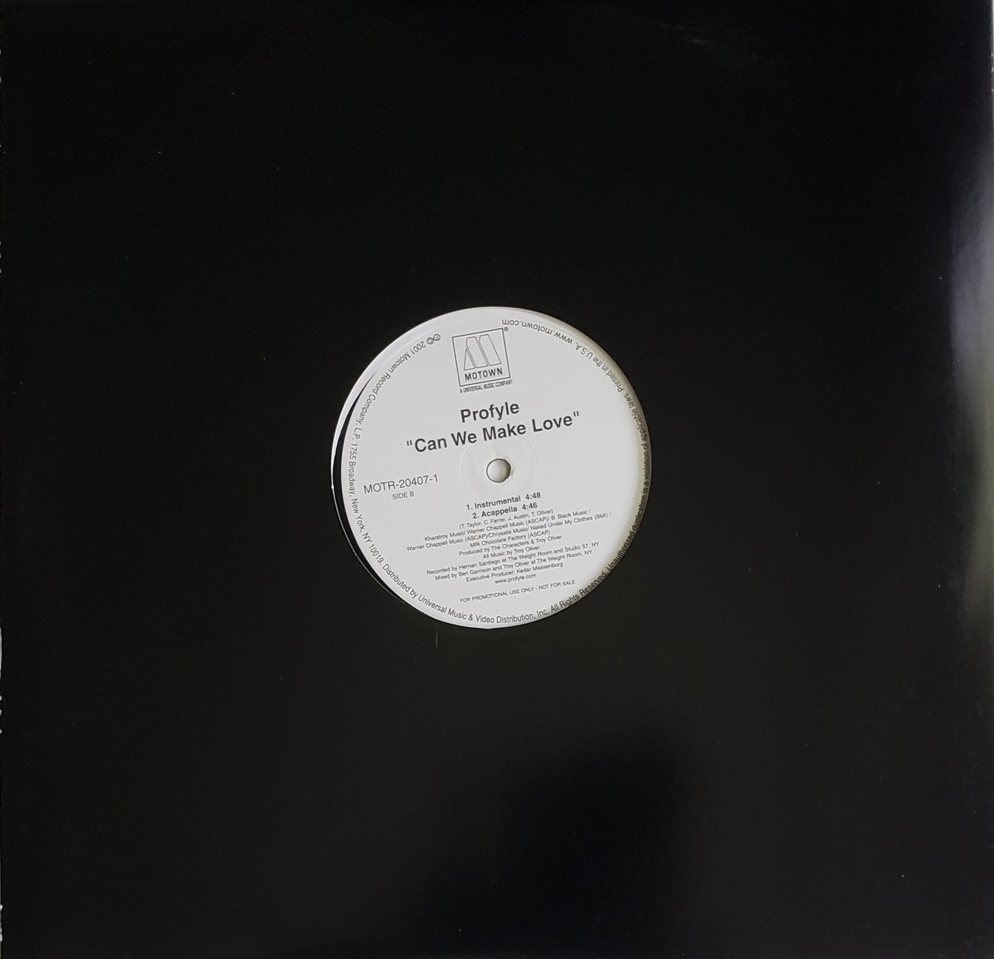 Profyle – Can We Make Love (12" Vinyl")