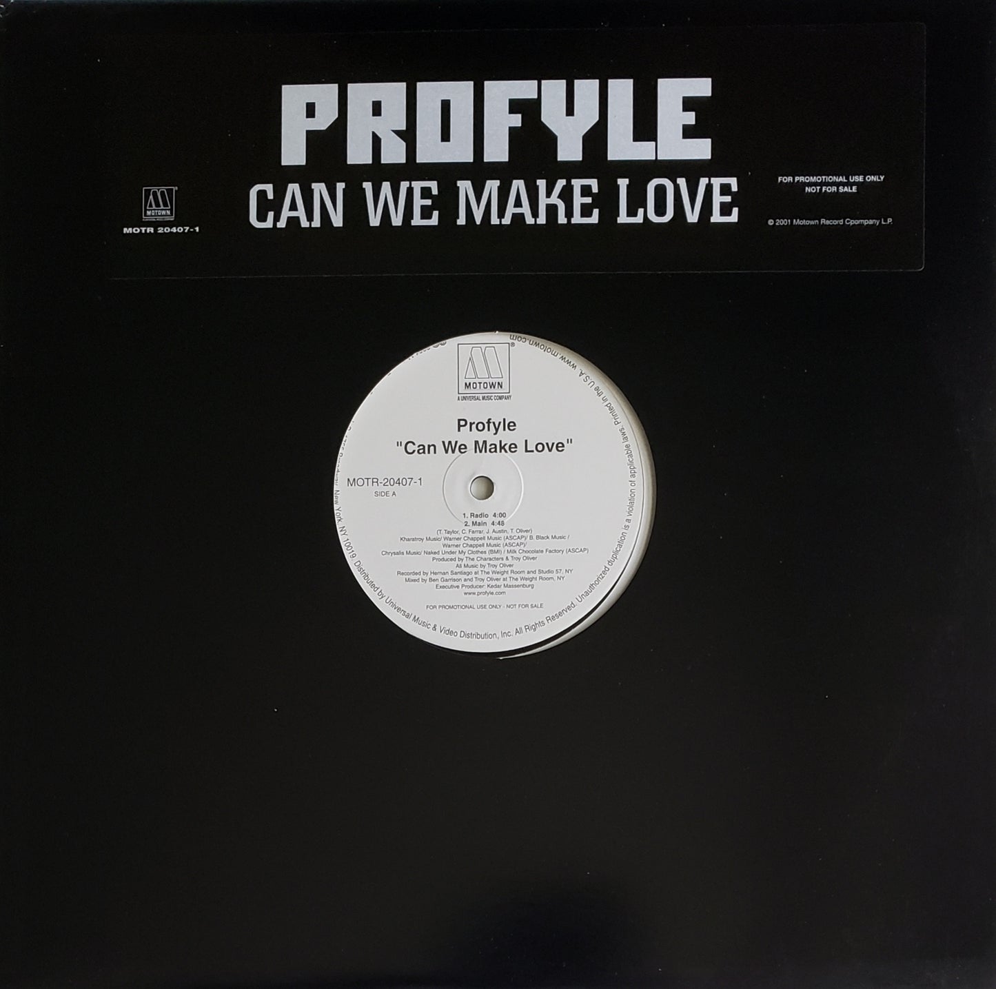 Profyle – Can We Make Love (12" Vinyl")