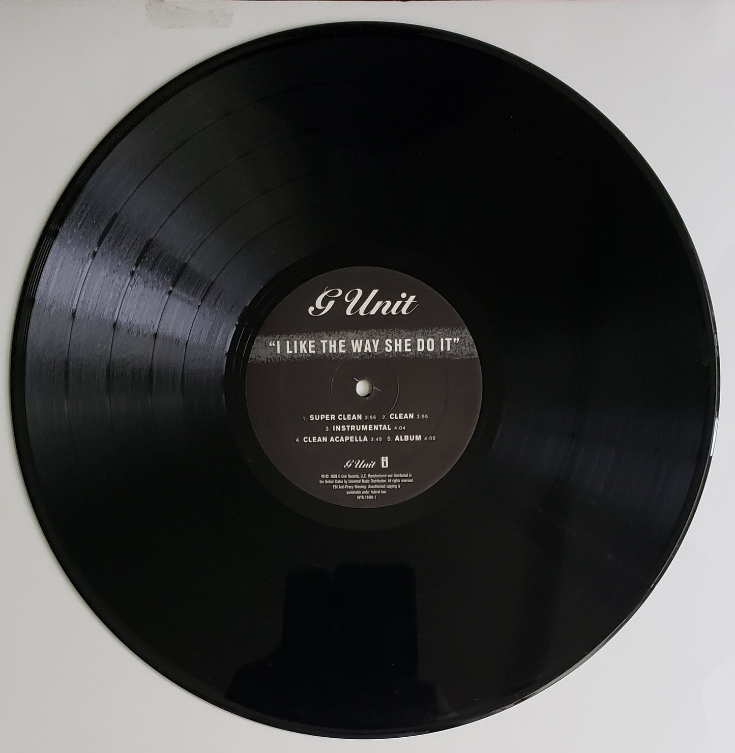 G-Unit – I Like The Way She Do It (12" Vinyl)
