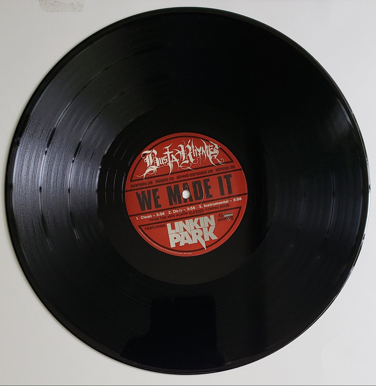 Busta Rhymes Featuring Linkin Park – We Made It (12" Vinyl)ORIGINAL!!
