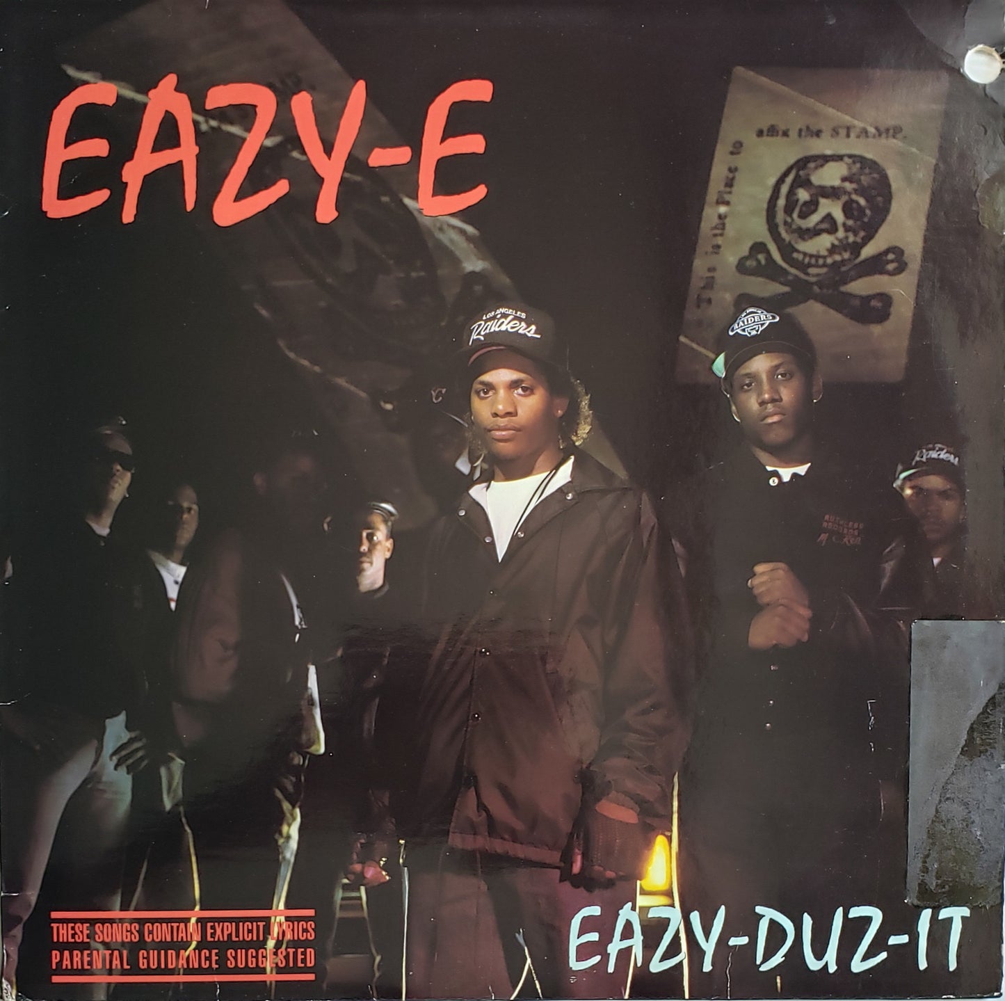 Eazy-E – Eazy-Duz-It (Vinyl LP Album)Rare Vinyl 0riginal!-VINTAGE
