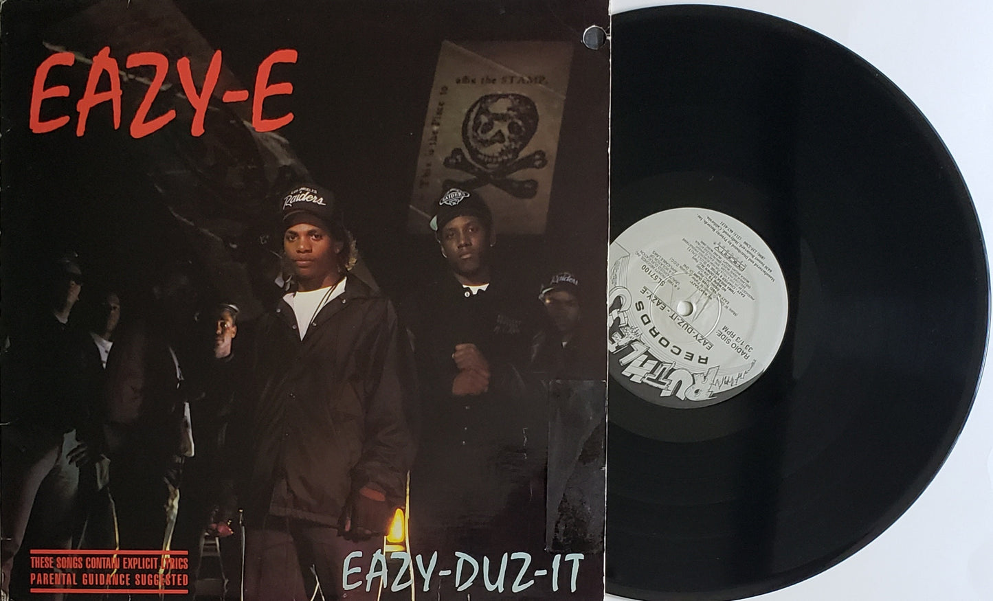Eazy-E – Eazy-Duz-It (Vinyl LP Album)Rare Vinyl 0riginal!-VINTAGE