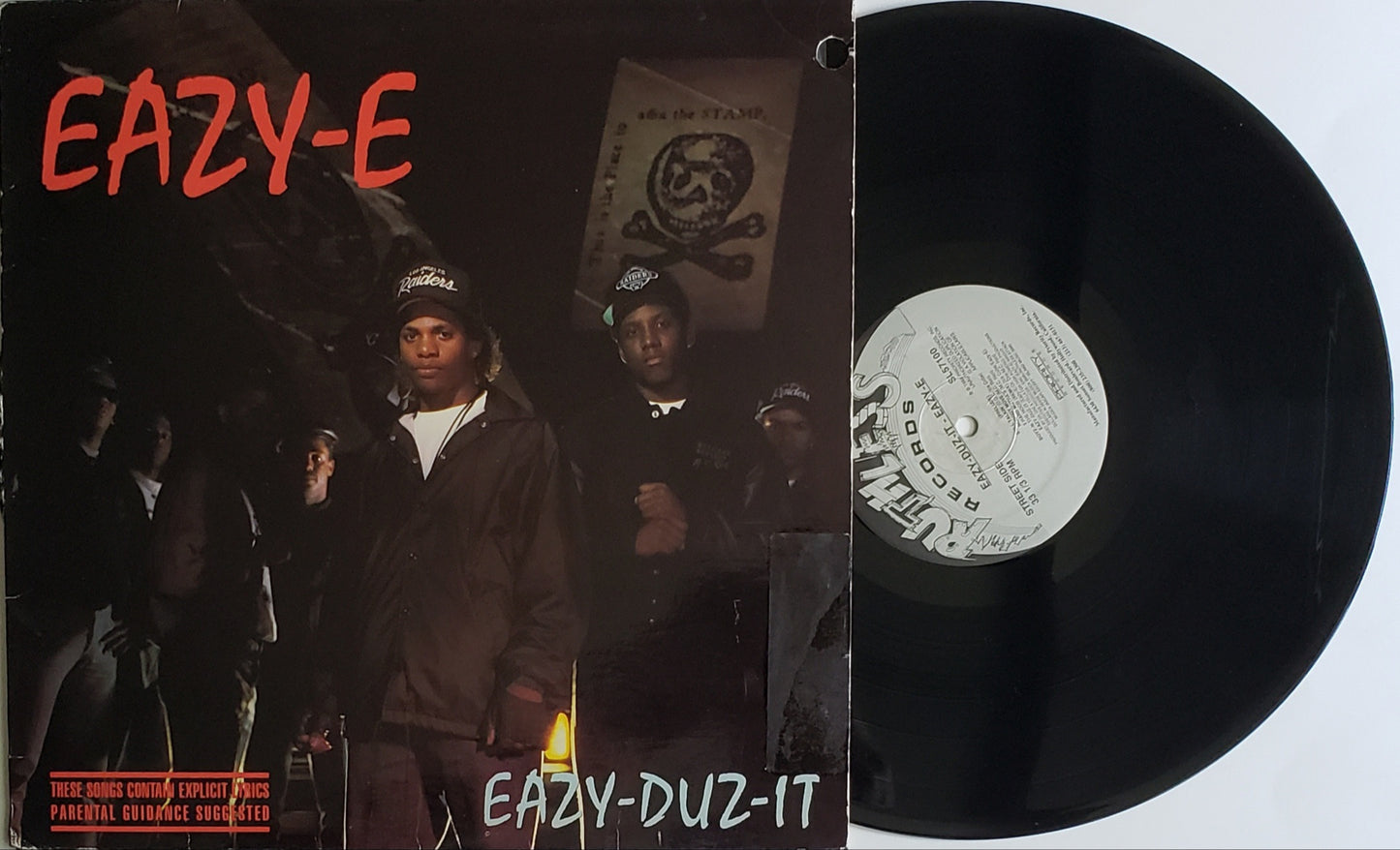 Eazy-E – Eazy-Duz-It (Vinyl LP Album)Rare Vinyl 0riginal!-VINTAGE