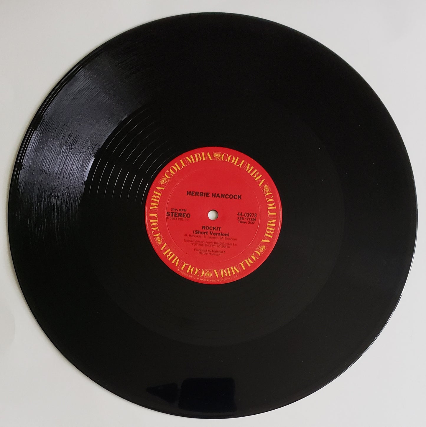 Herbie Hancock – Rockit (Extended Dance Version) (12" Vinyl) VINTAGE