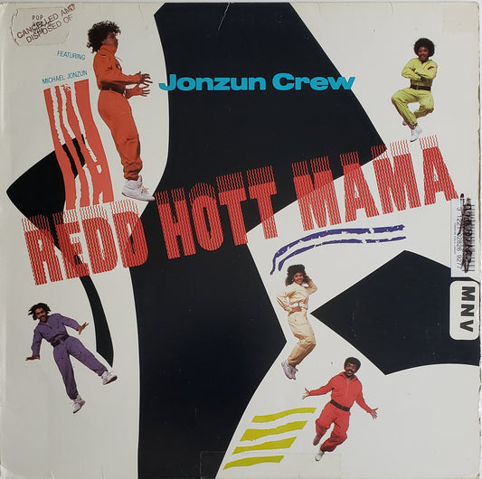 The Jonzun Crew Featuring Michael Jonzun – Redd Hott Mama (12" Vinyl) VINTAGE