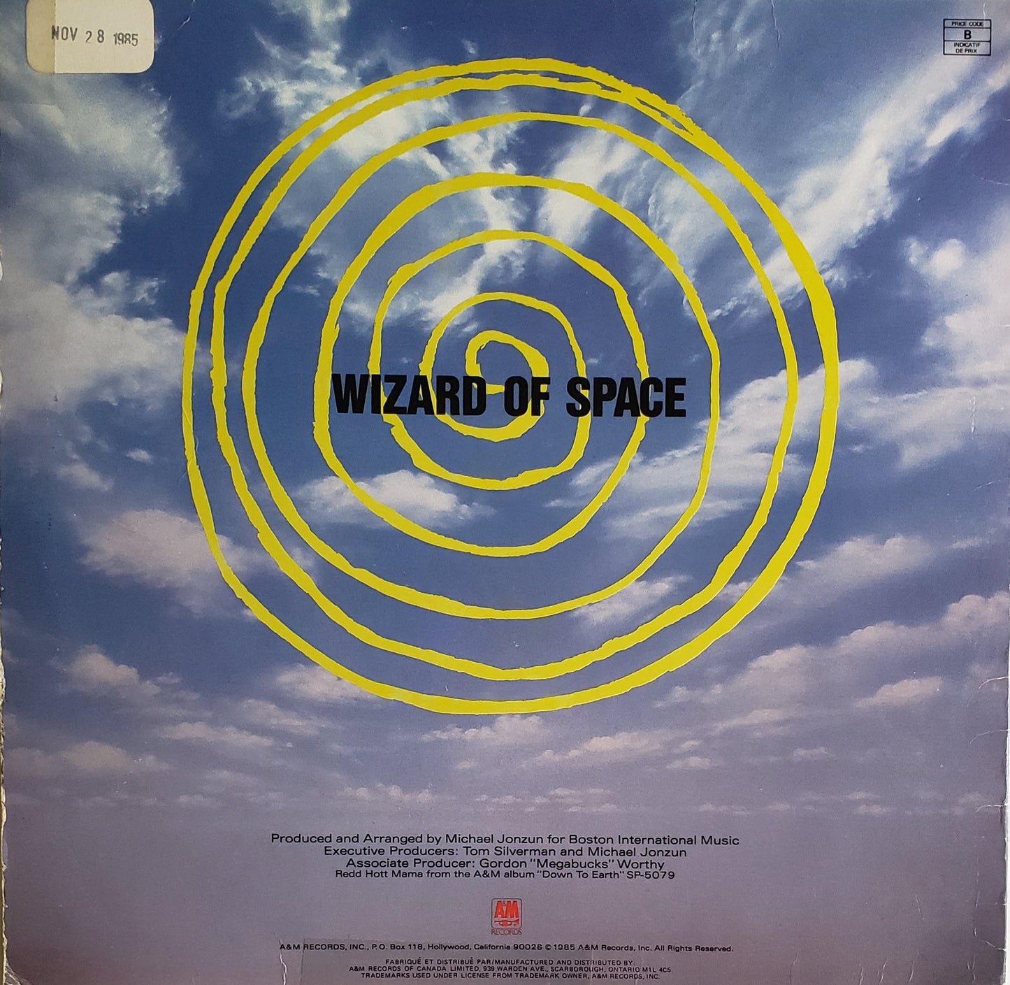The Jonzun Crew Featuring Michael Jonzun – Redd Hott Mama (12" Vinyl) VINTAGE