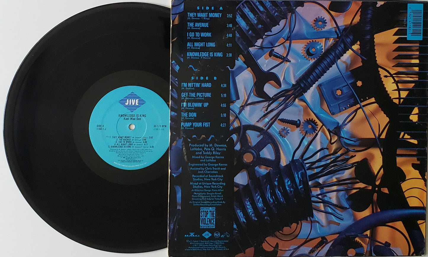 Kool Moe Dee – Knowledge Is King (Vinyl LP Album) VINTAGE