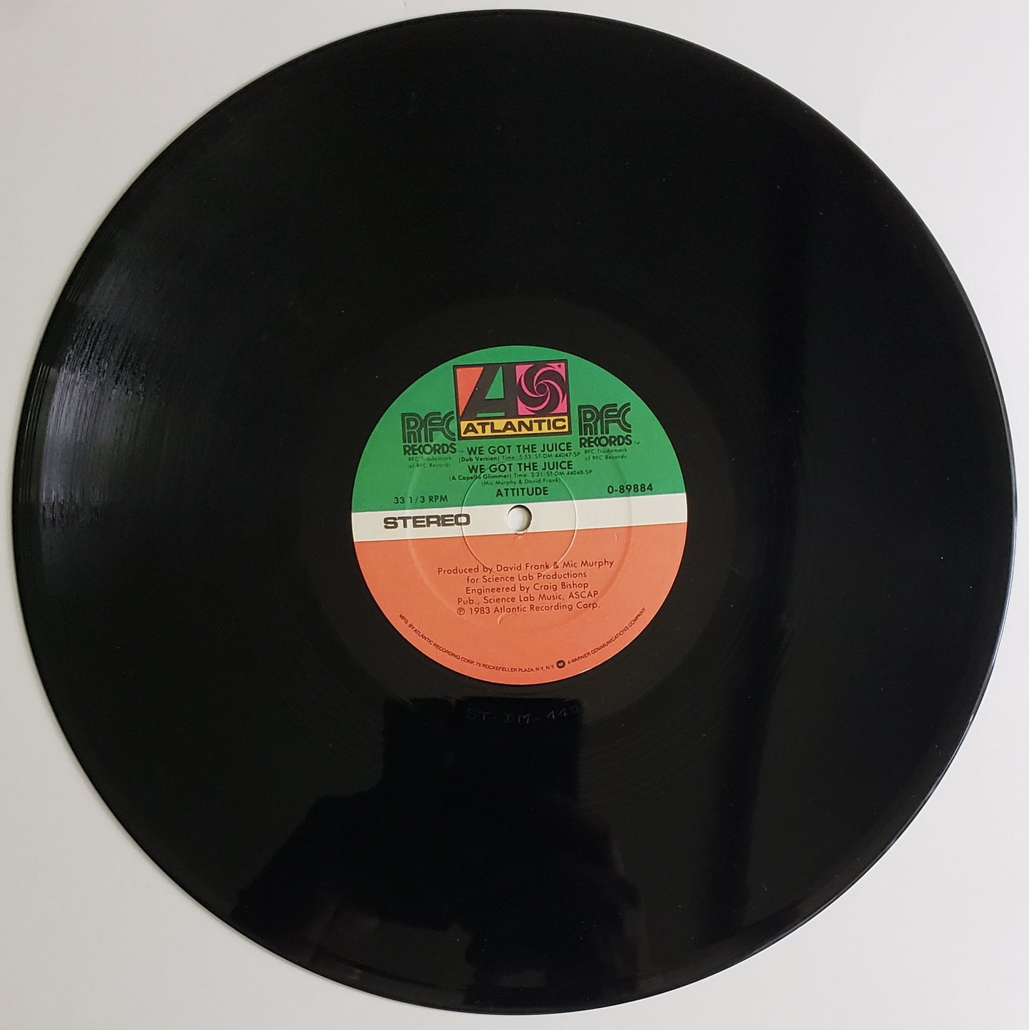 Attitude – We Got The Juice (12"Vinyl) VINTAGE-RARE!!